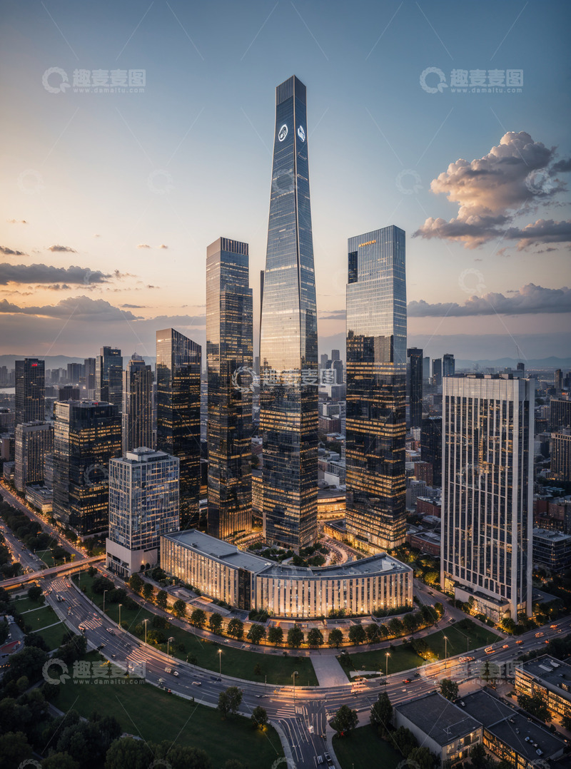 高清大图下载【趣麦麦图】城市企业建筑27