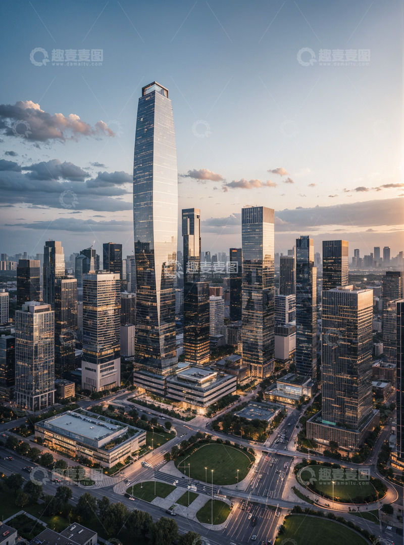 高清大图下载【趣麦麦图】城市企业建筑32