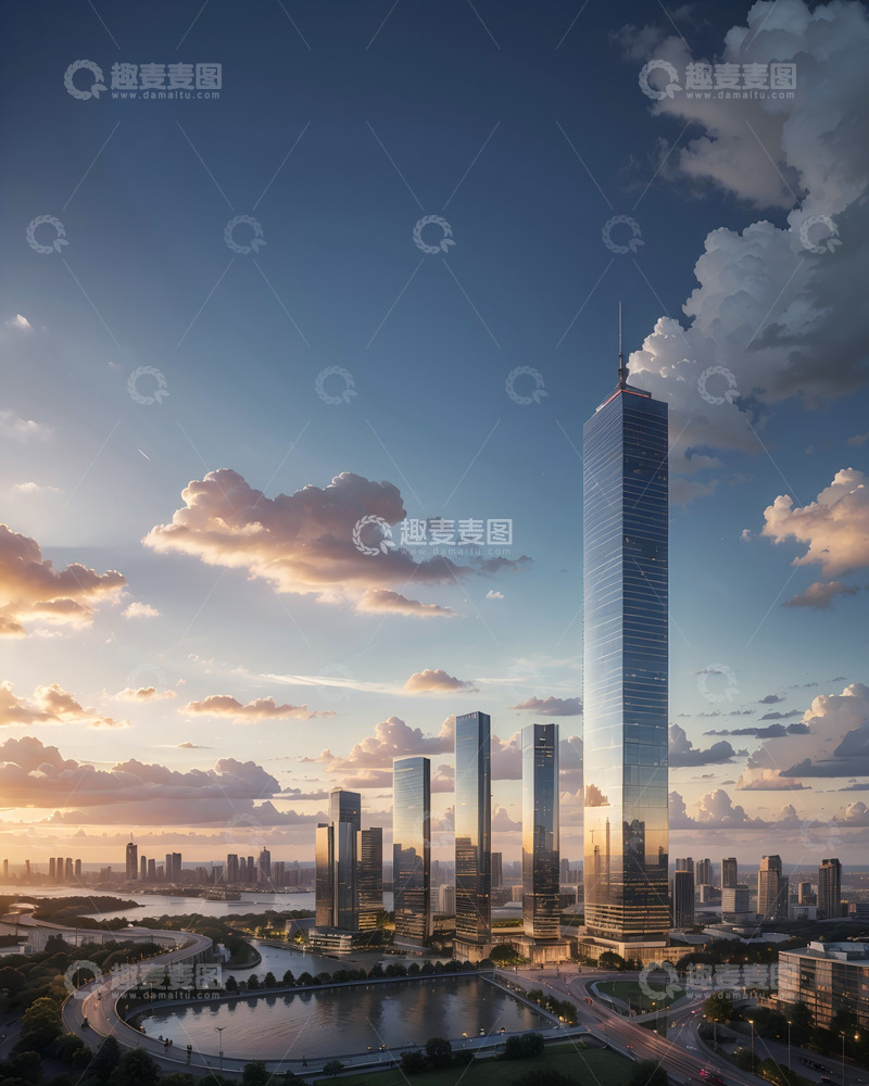 高清大图下载【趣麦麦图】城市企业建筑46