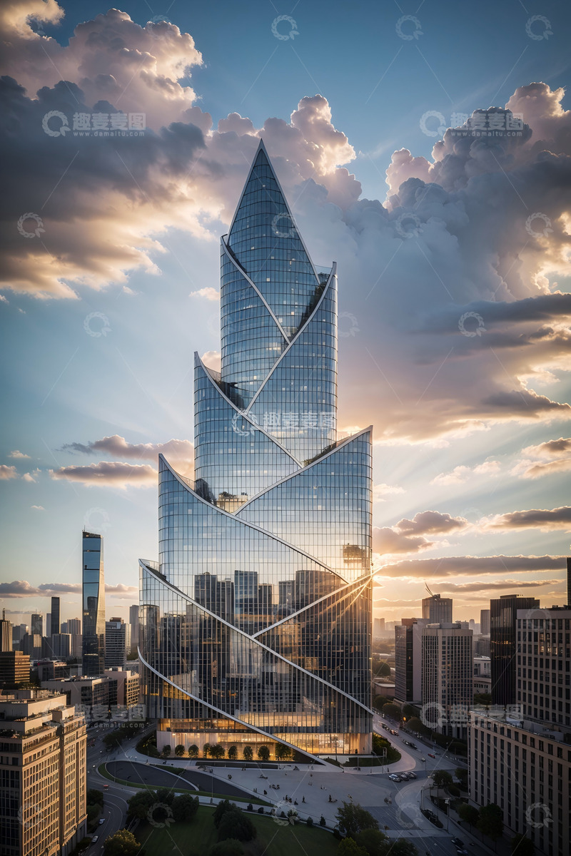 高清大图下载【趣麦麦图】城市企业建筑51