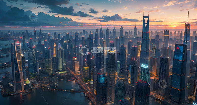 高清大图下载【趣麦麦图】城市企业建筑38