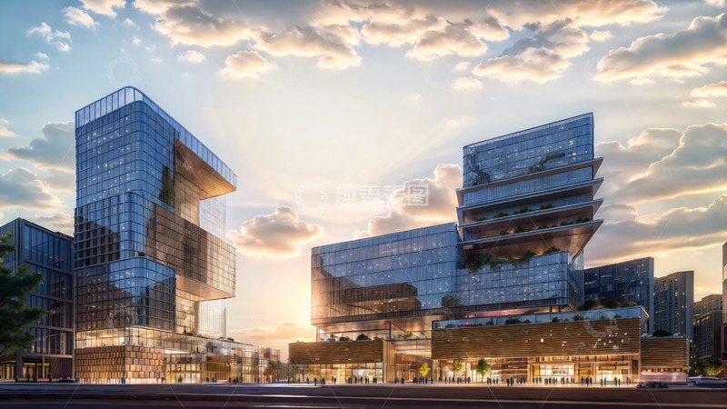 高清大图下载【趣麦麦图】城市企业建筑52