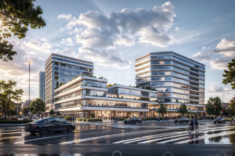 高清大图下载【趣麦麦图】城市企业建筑59