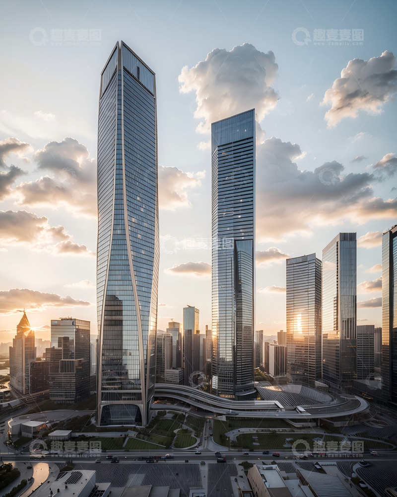 高清大图下载【趣麦麦图】城市企业建筑43