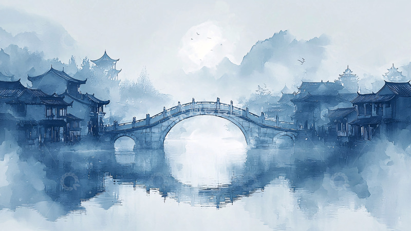 高清大图下载【趣麦麦图】水墨画