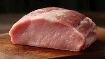 新鲜生鲜生肉猪肉美食食材摄影图1