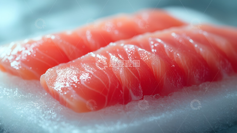 高清大图下载【趣麦麦图】新鲜鱼肉生鲜摄影图1