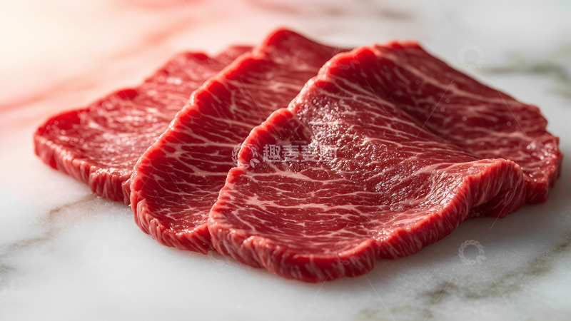 高清大图下载【趣麦麦图】新鲜生鲜生肉牛肉美食食材摄影图3