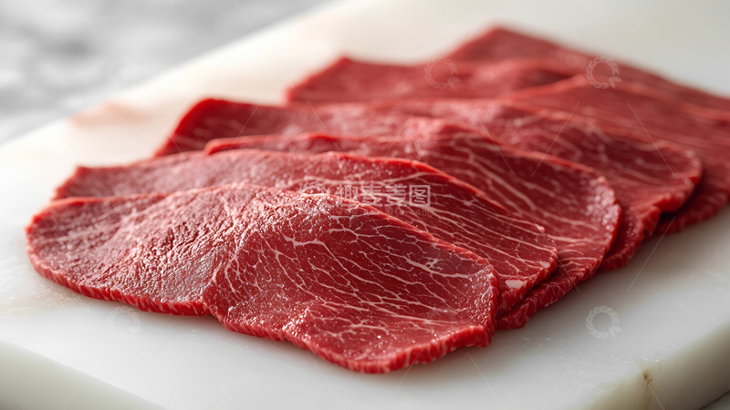 高清大图下载【趣麦麦图】新鲜生鲜生肉牛肉美食食材摄影图2