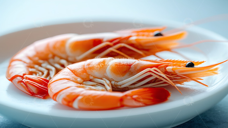 高清大图下载【趣麦麦图】新鲜海鲜大虾美食摄影图