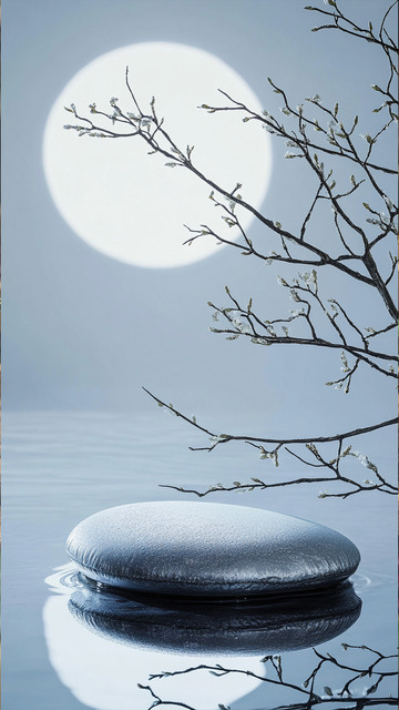 电商美妆展示背景1