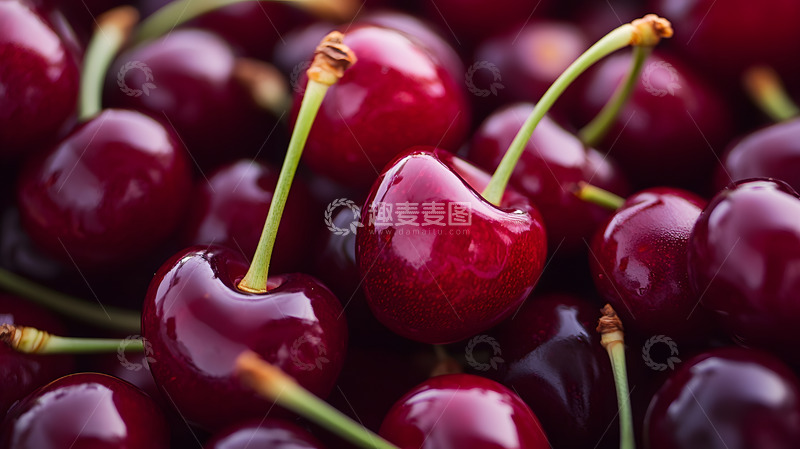 高清大图下载【趣麦麦图】车厘子水果特写图片