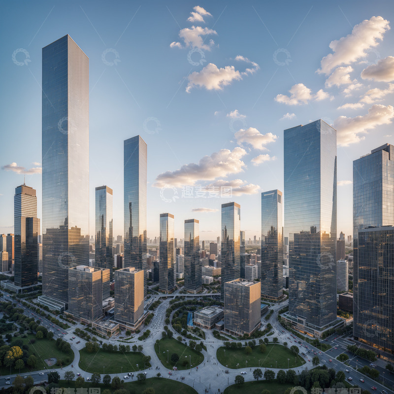 高清大图下载【趣麦麦图】城市企业建筑66