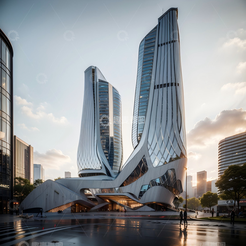 高清大图下载【趣麦麦图】城市企业建筑96