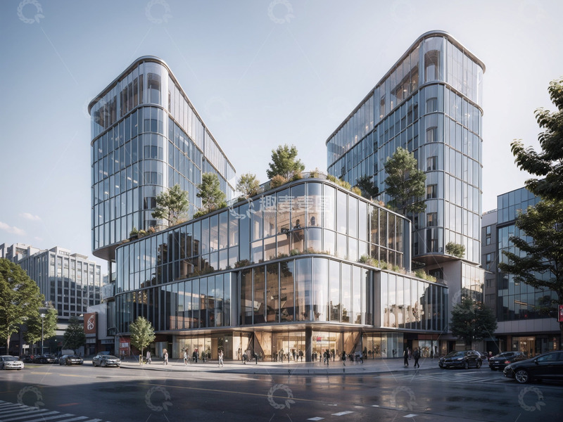 高清大图下载【趣麦麦图】城市企业建筑74