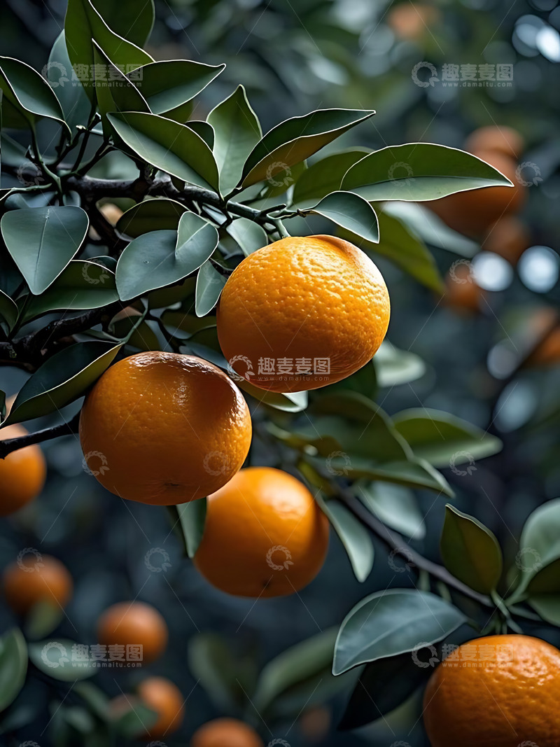 高清大图下载【趣麦麦图】新鲜水果橘子高清摄影特写3