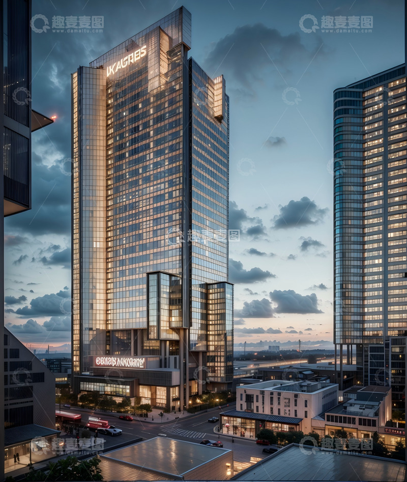 高清大图下载【趣麦麦图】城市企业建筑76