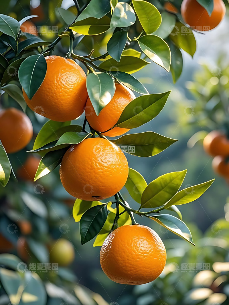 高清大图下载【趣麦麦图】新鲜水果橘子高清摄影特写5