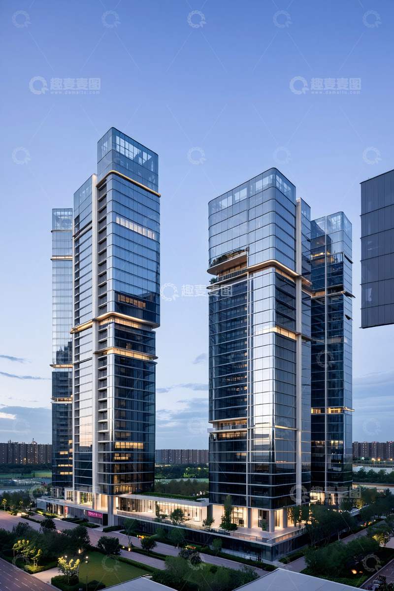 高清大图下载【趣麦麦图】城市企业建筑94