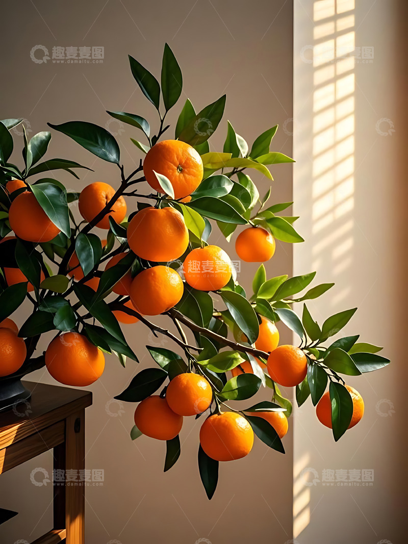 高清大图下载【趣麦麦图】新鲜水果橘子高清摄影特写12