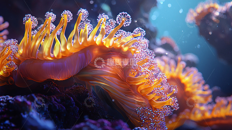 高清大图下载【趣麦麦图】海底珊瑚高清图片