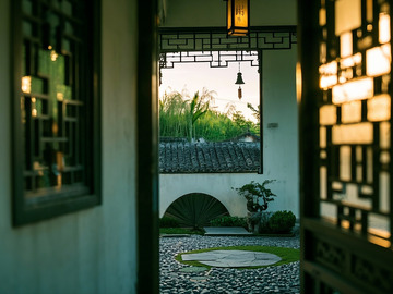 徽派建筑摄影图