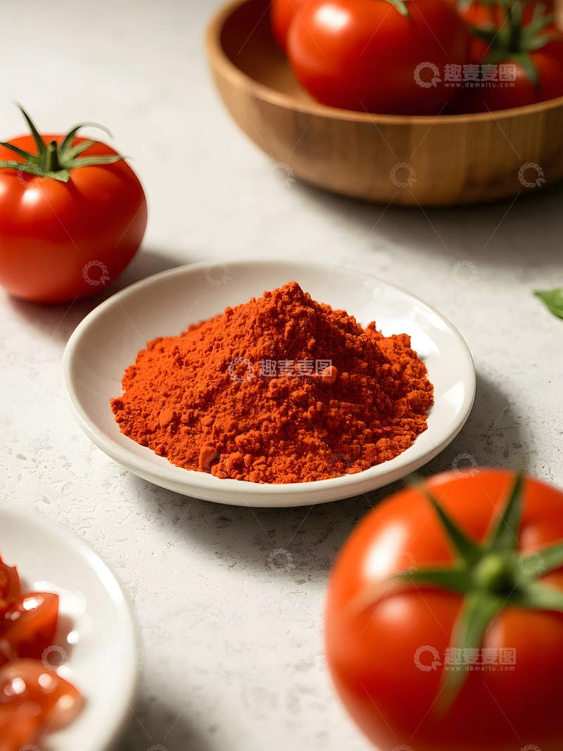 高清大图下载【趣麦麦图】番茄红素粉末着色剂食品添加剂色素2