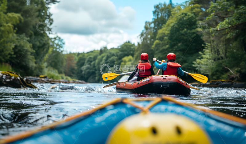 高清大图下载【趣麦麦图】体育竞技划艇比赛