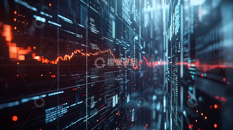 高清大图下载【趣麦麦图】数据流高清图片