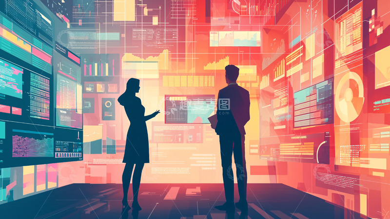 高清大图下载【趣麦麦图】数字化时代高清图片