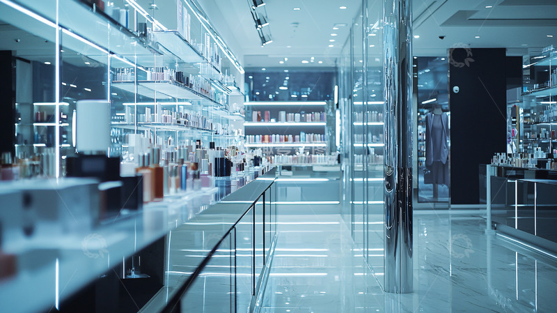 高清大图下载【趣麦麦图】现代化高档美妆店