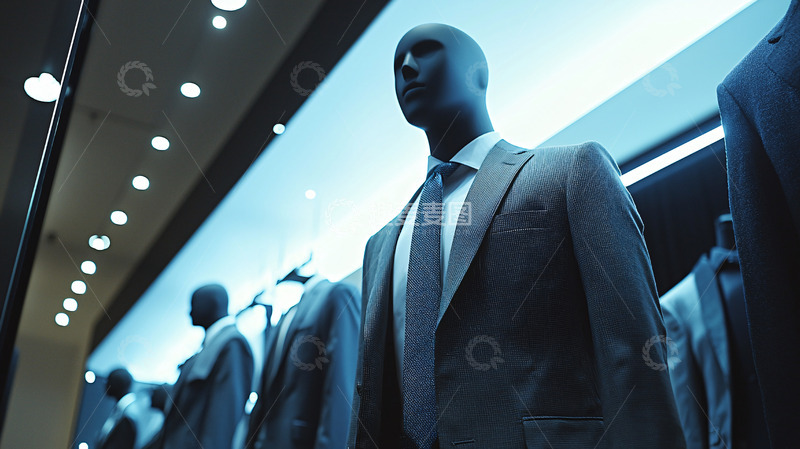 高清大图下载【趣麦麦图】高端商务男装展示