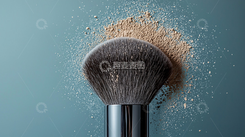 高清大图下载【趣麦麦图】散粉刷