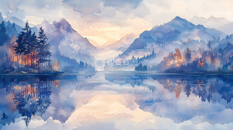 高清大图下载【趣麦麦图】山水画