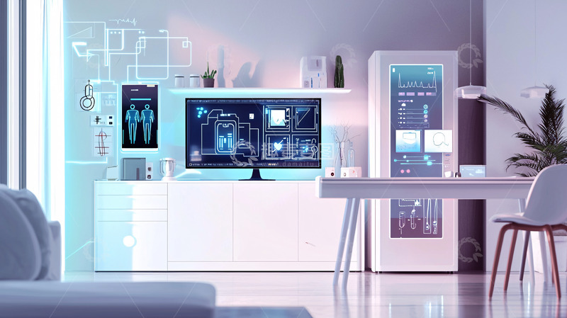 高清大图下载【趣麦麦图】智能家居场景