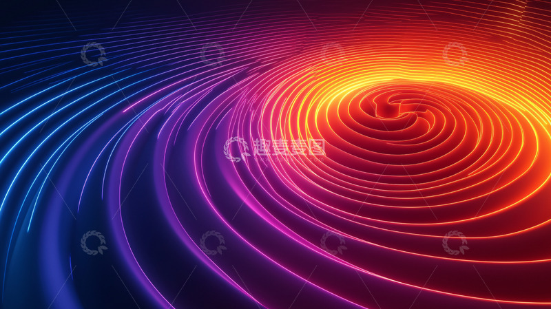 高清大图下载【趣麦麦图】抽象漩涡
