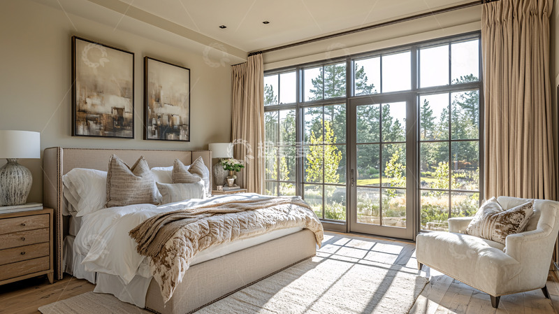 高清大图下载【趣麦麦图】现代简约卧室设计