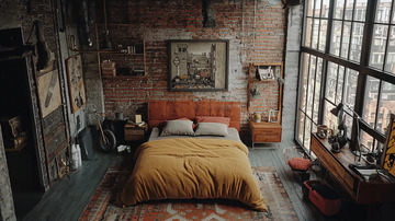 工业风卧室