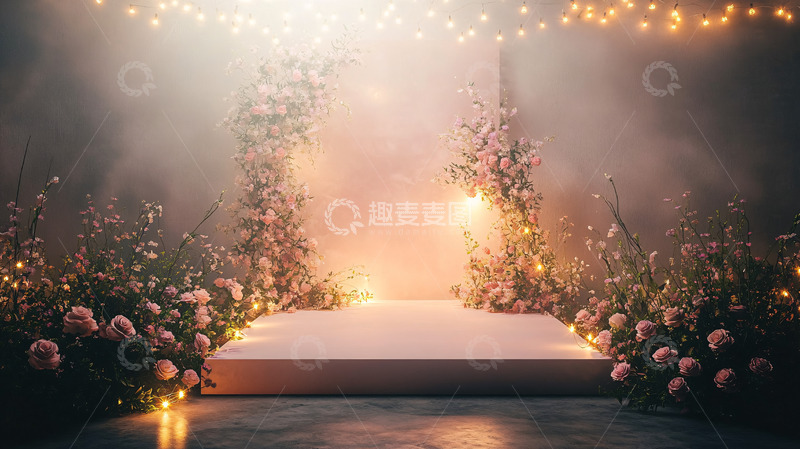 高清大图下载【趣麦麦图】梦幻婚礼背景