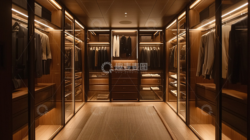 高清大图下载【趣麦麦图】高级定制衣帽间