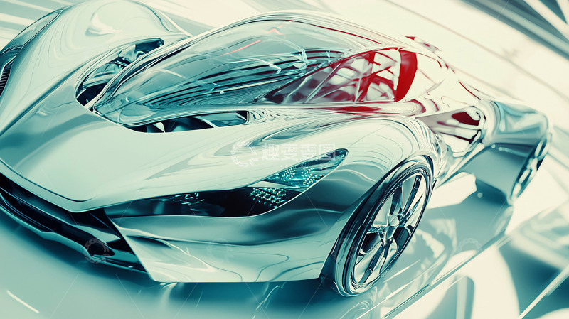 高清大图下载【趣麦麦图】未来感超跑