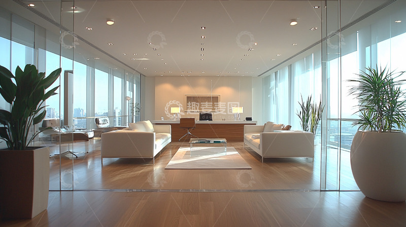 高清大图下载【趣麦麦图】现代简约风格办公室