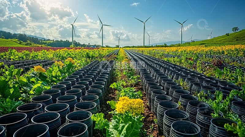 高清大图下载【趣麦麦图】绿色环保田园风光
