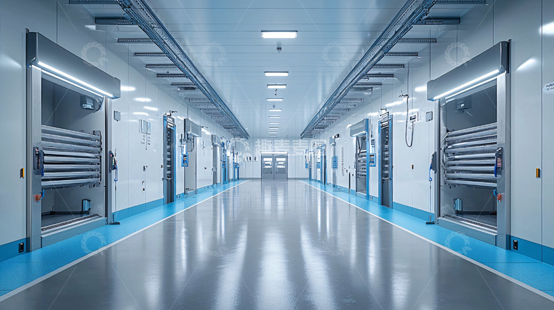 高清大图下载【趣麦麦图】干净整洁的医院走廊