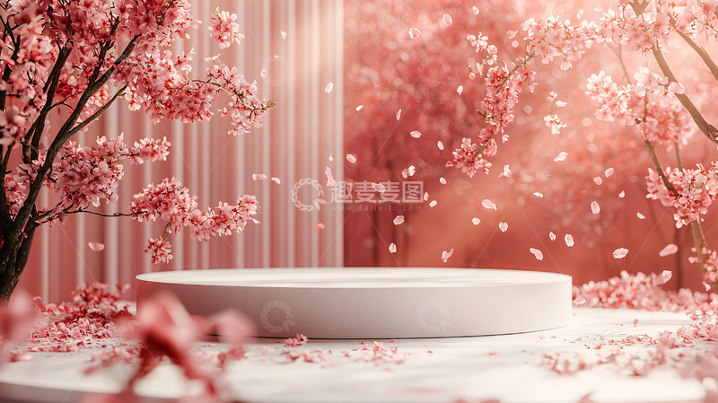 高清大图下载【趣麦麦图】粉色樱花