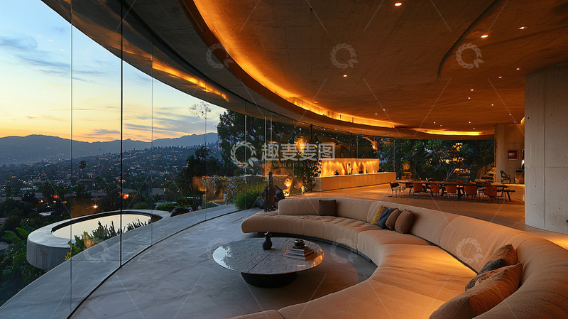 高清大图下载【趣麦麦图】豪华住宅内景