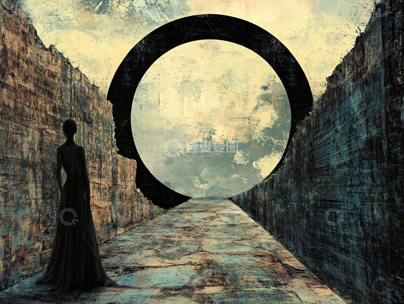 高清大图下载【趣麦麦图】抽象女性