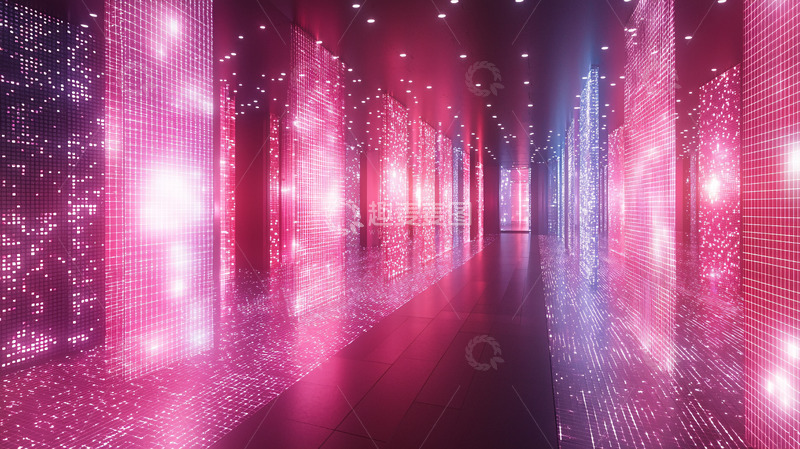 高清大图下载【趣麦麦图】光影走廊