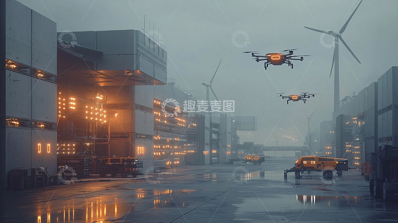 高清大图下载【趣麦麦图】未来城市