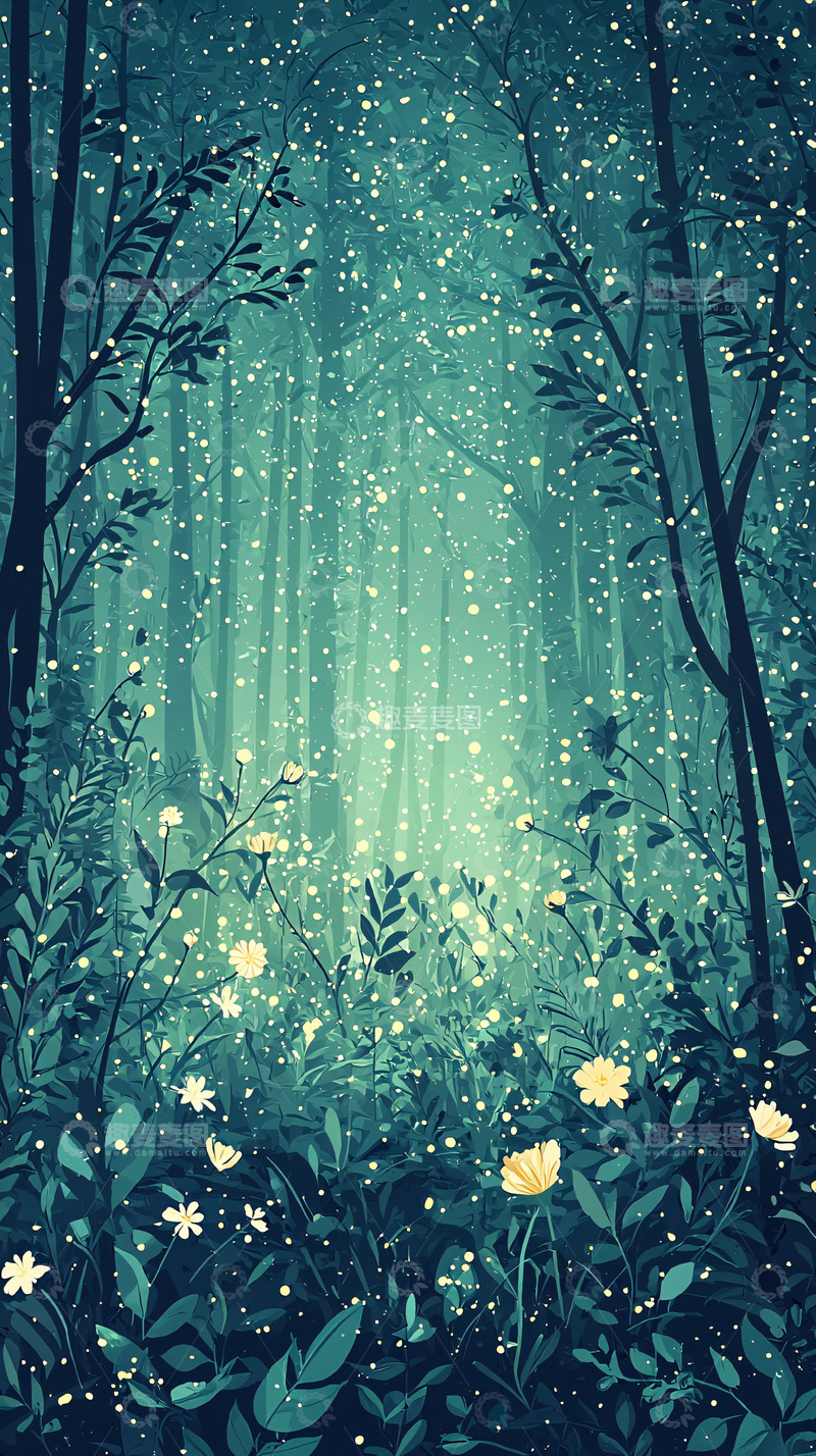 高清大图下载【趣麦麦图】梦幻森林